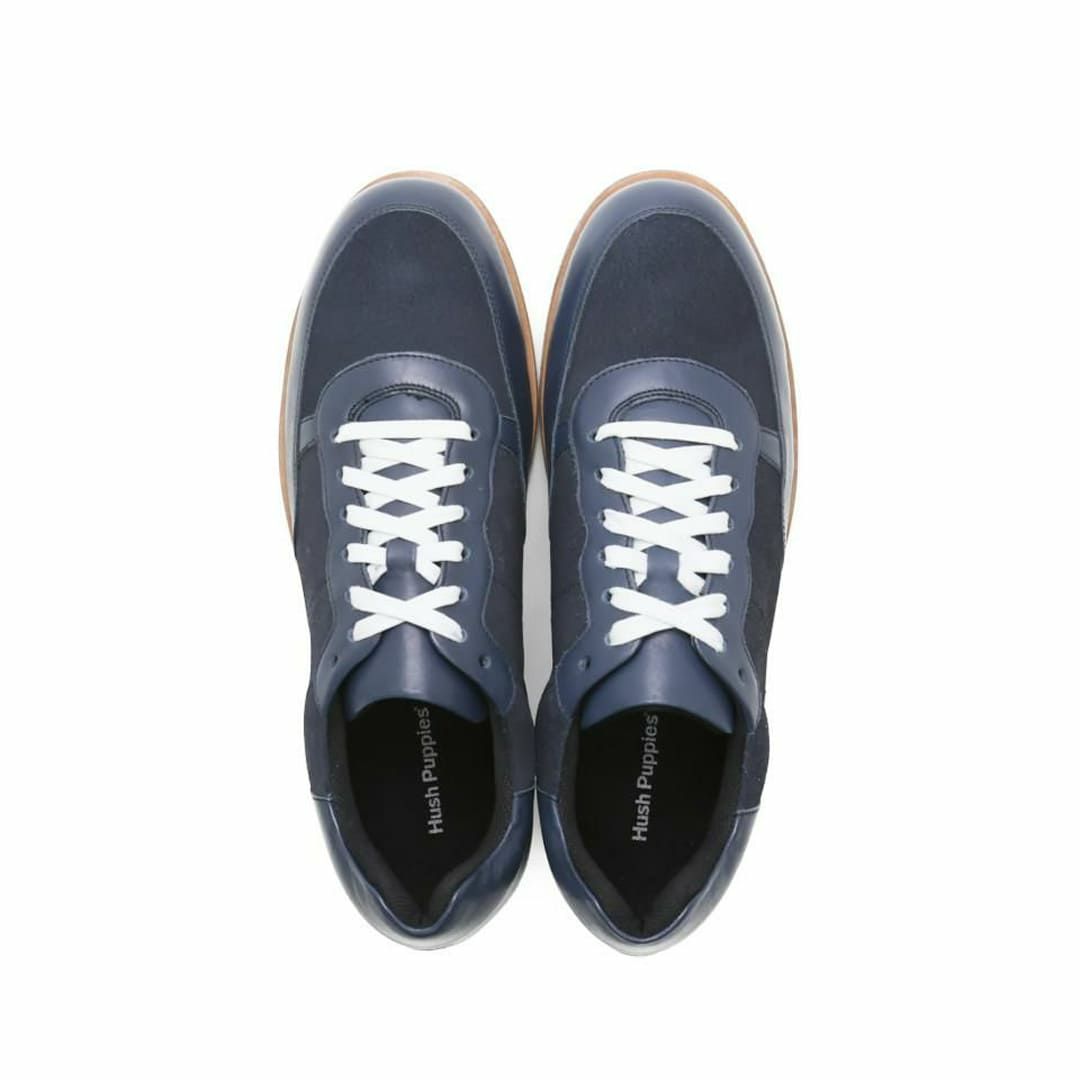 ハッシュパピー メンズ カジュアルシューズ m-7106tnv ネイビー