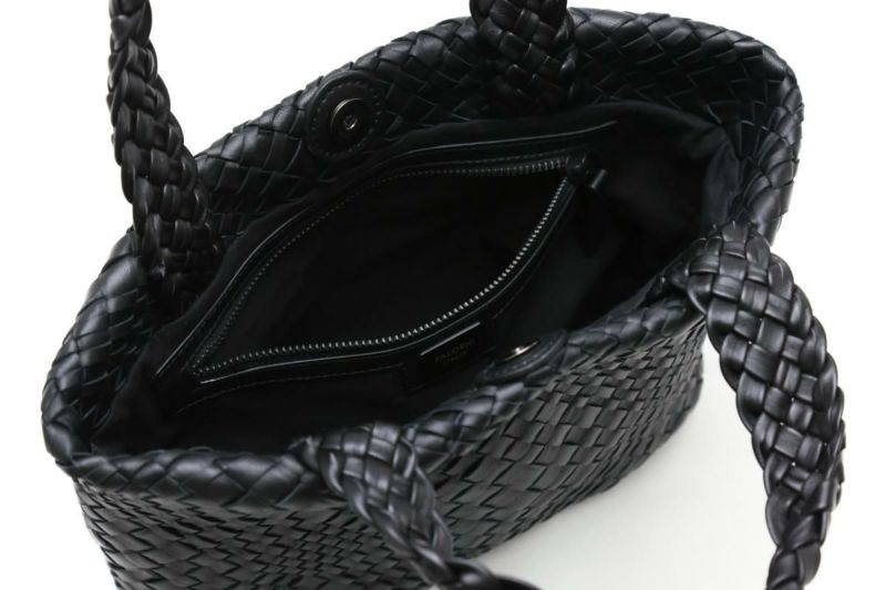 ファロルニ バッグ ハンドバッグ ブラック 6