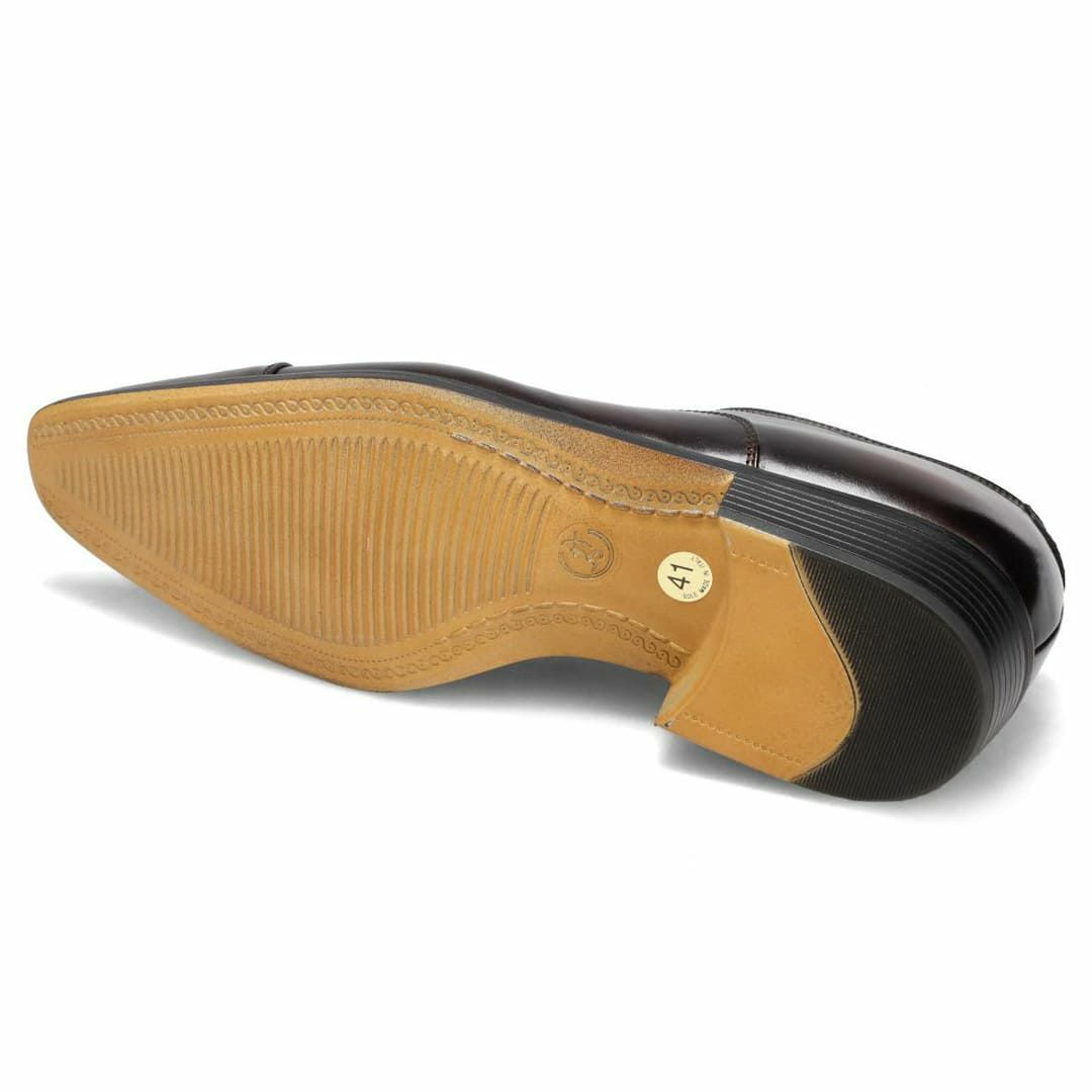 クインクラシコ / QueenClassico メンズ ドレスシューズ ダークブラウン8