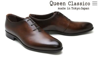 クインクラシコ / QueenClassico メンズ ドレスシューズ su1802dbr ホールカット ダークブラウン 国産(日本製) dress  の通販｜クインクラシコ公式オンラインストア