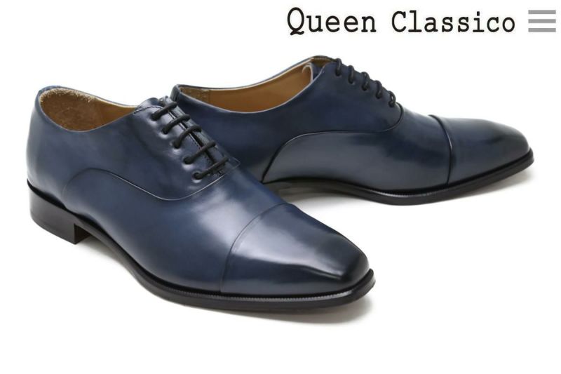 SALE セール｜ クインクラシコ / QueenClassico メンズ ドレスシューズ 8739jes 内羽根ストレートチップ ジーンズ  イタリア製 の通販｜クインクラシコ公式オンラインストア