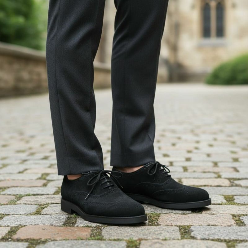 ハッシュパピー メンズ ウイングチップ m-121tdbr ダークブラウン 10