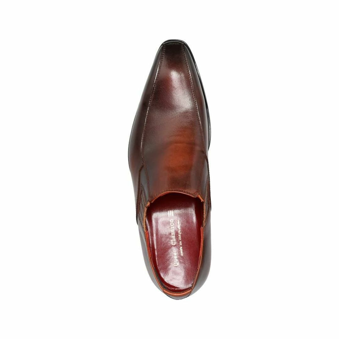 クインクラシコ / QueenClassico メンズ ドレスシューズ ブラウン3