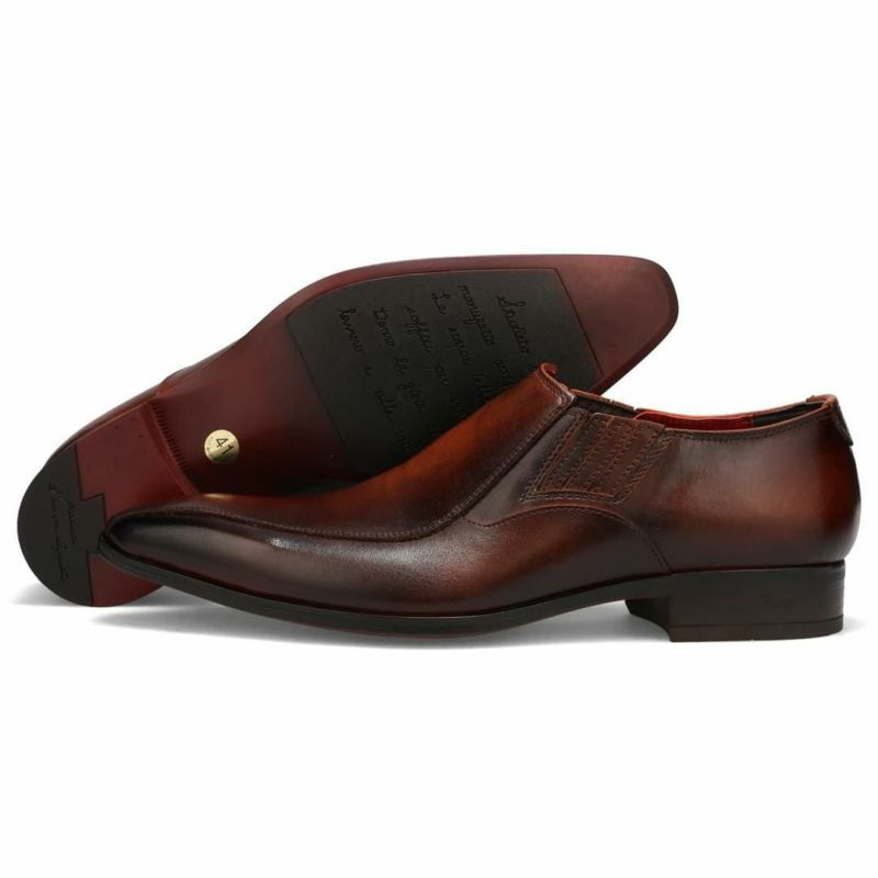 クインクラシコ / QueenClassico メンズ ドレスシューズ ブラウン5