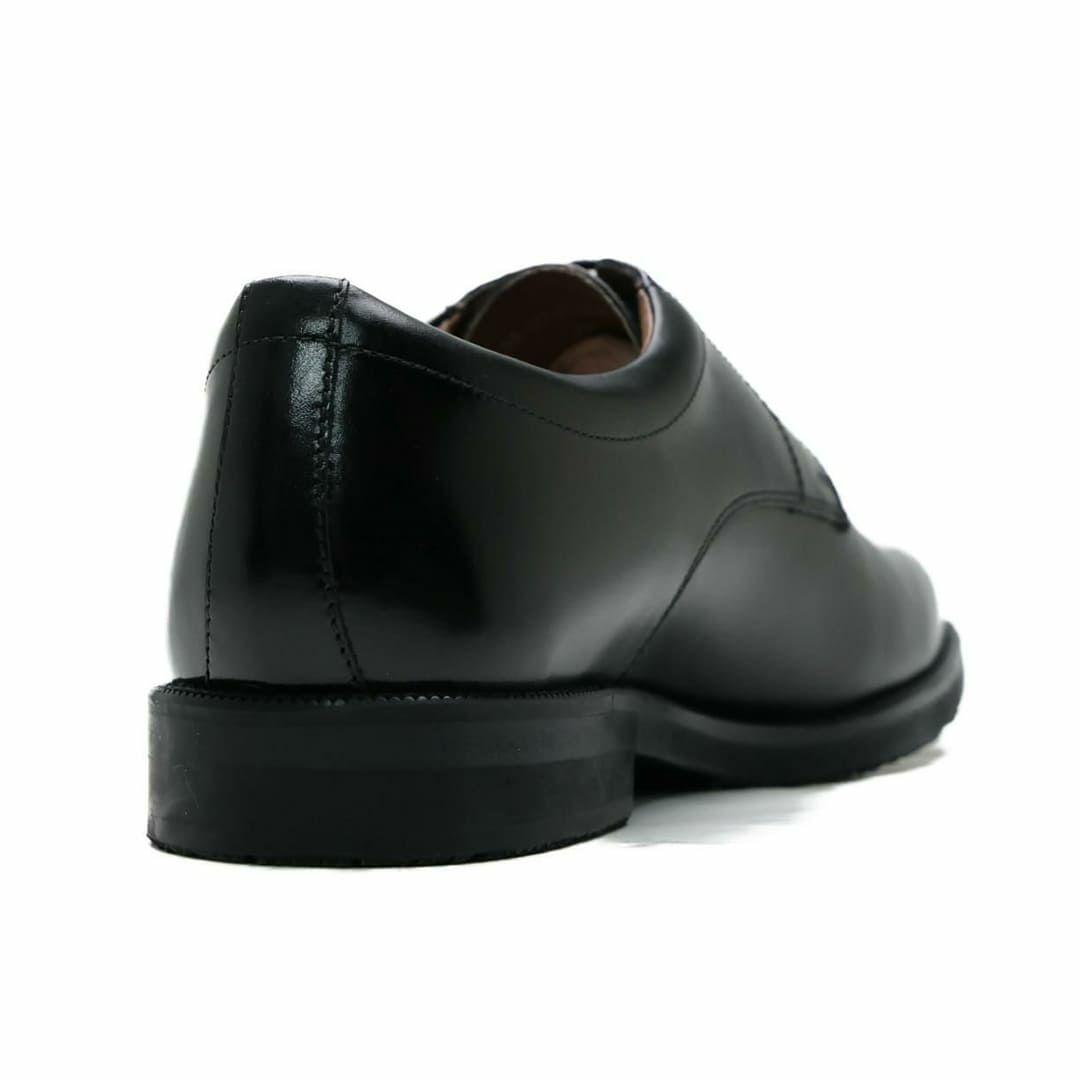 ハッシュパピー メンズ 外羽根プレーントゥ m-0247natbk ブラック 6