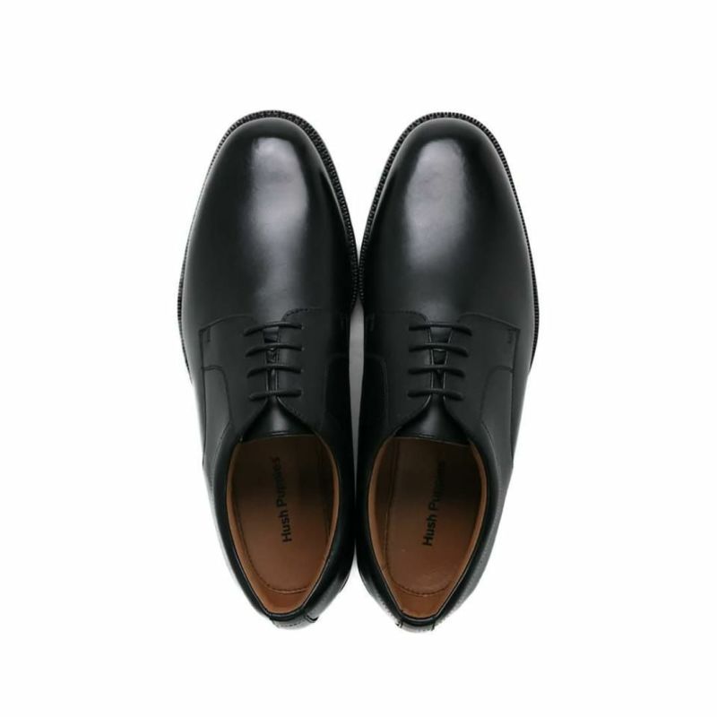 ハッシュパピー メンズ 外羽根プレーントゥ m-0247natbk ブラック 7