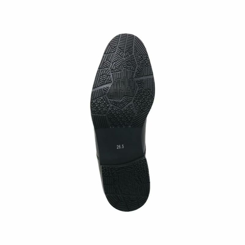 ハッシュパピー メンズ 外羽根プレーントゥ m-0247natbk ブラック 8