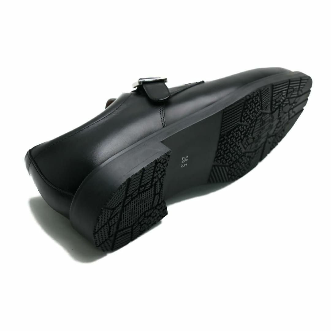 ハッシュパピー メンズ モンクストラップ m-0249natbk ブラック 4