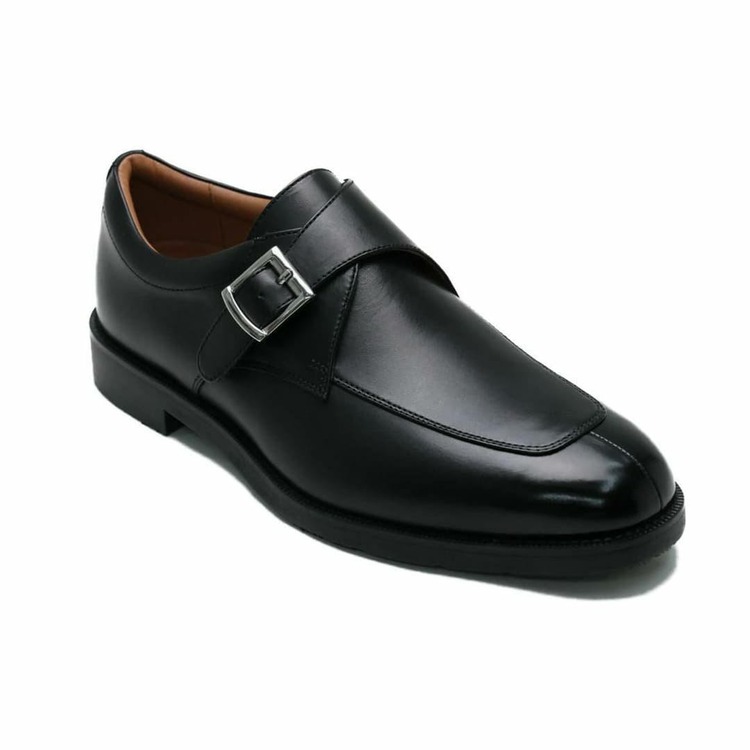 ハッシュパピー メンズ モンクストラップ m-0249natbk ブラック 5