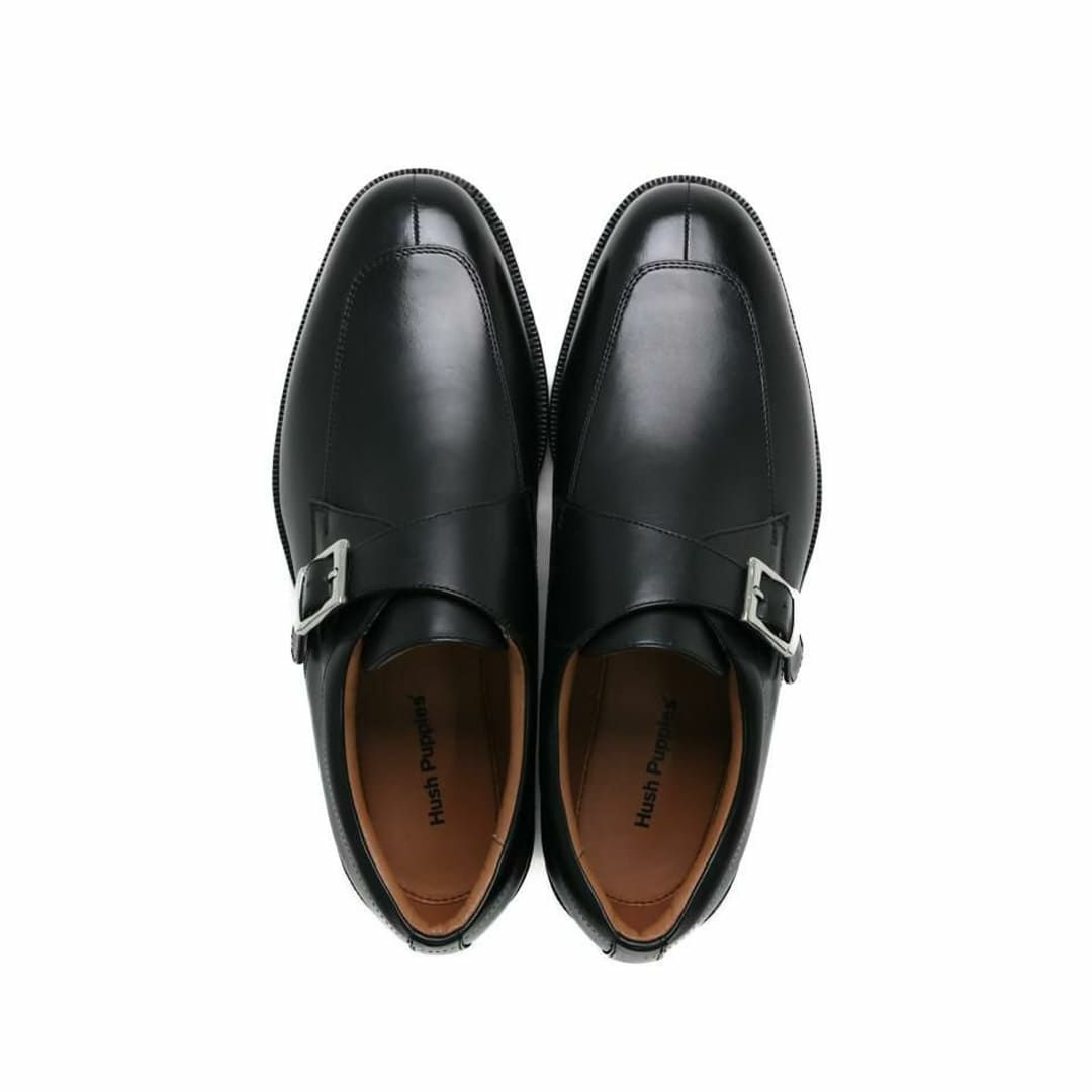 ハッシュパピー メンズ モンクストラップ m-0249natbk ブラック 7