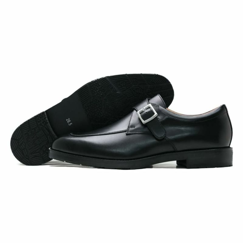 ハッシュパピー メンズ モンクストラップ m-0249natbk ブラック 9