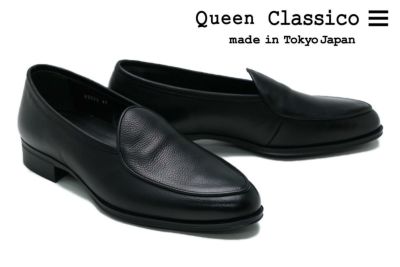 クインクラシコ / QueenClassico メンズ ドレスシューズ 89005bk ベルジャ