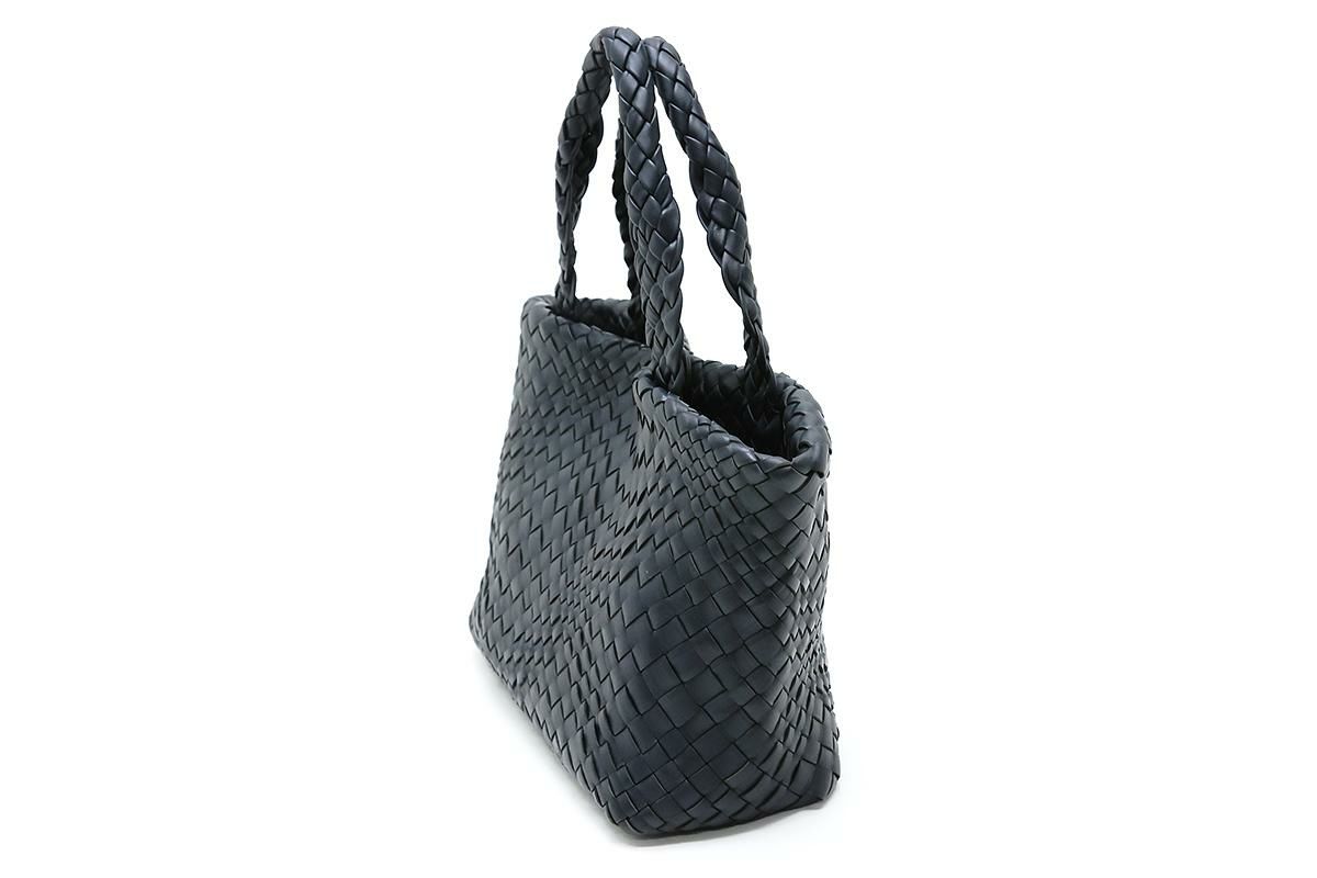 ファロルニ バッグ ハンドバッグ ネイビー FALORNI 4