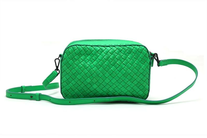 ファロルニ バッグ 2WAYショルダーバッグ グリーン イタリア製 FALORNI