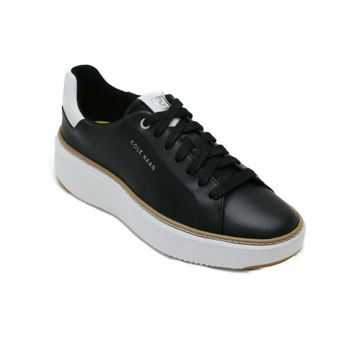 コールハーン レディース グランドプロトップスピン ブラック ホワイト 5