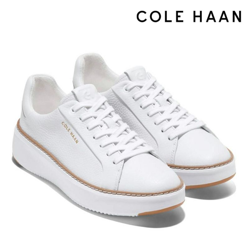 コールハーン レディース グランドプロトップスピン ブラック ホワイト 6