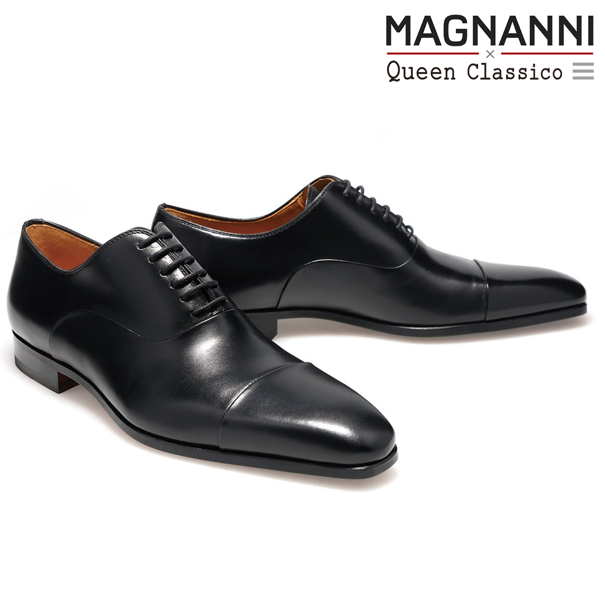 マグナーニ / MAGNANNI レベルソ 内羽根ストレートチップ スペイン製 