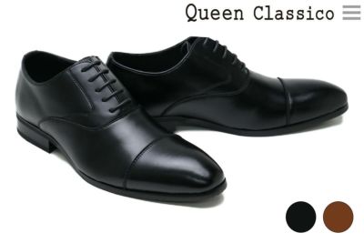 クインクラシコ QueenClassico メンズ ドレスシューズ mm602 サイドレース ブラック ブラウン dress  の通販｜クインクラシコ公式オンラインストア