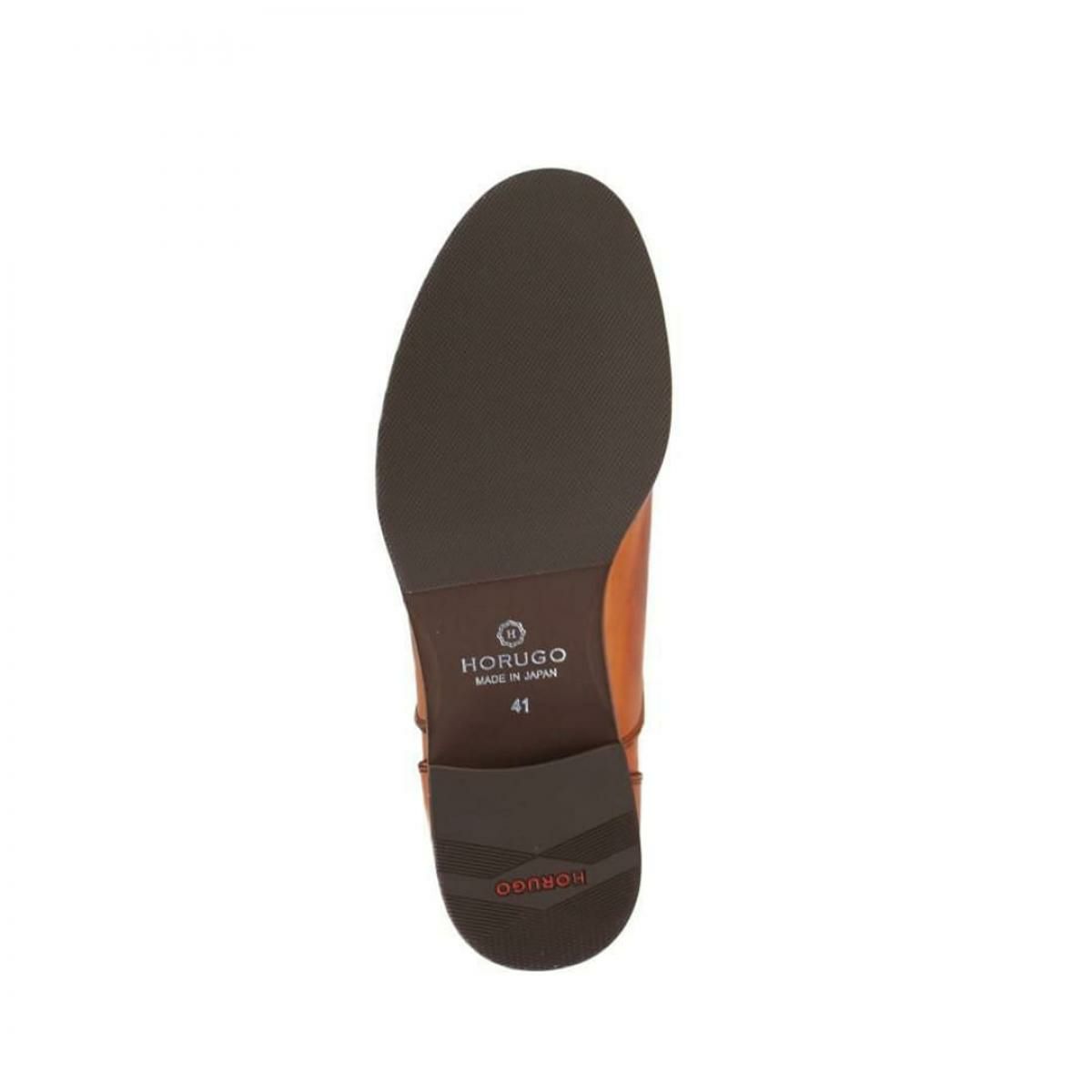 オルゴ メンズ カジュアルシューズ 内羽根ストレートチップ 国産(日本製) HORUGO hs001