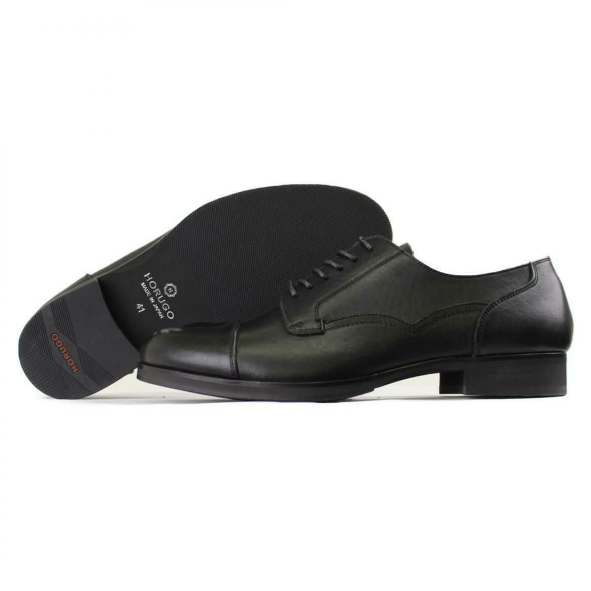 オルゴ メンズ カジュアルシューズ 外羽根ストレートチップ 国産(日本製) HORUGO hs002
