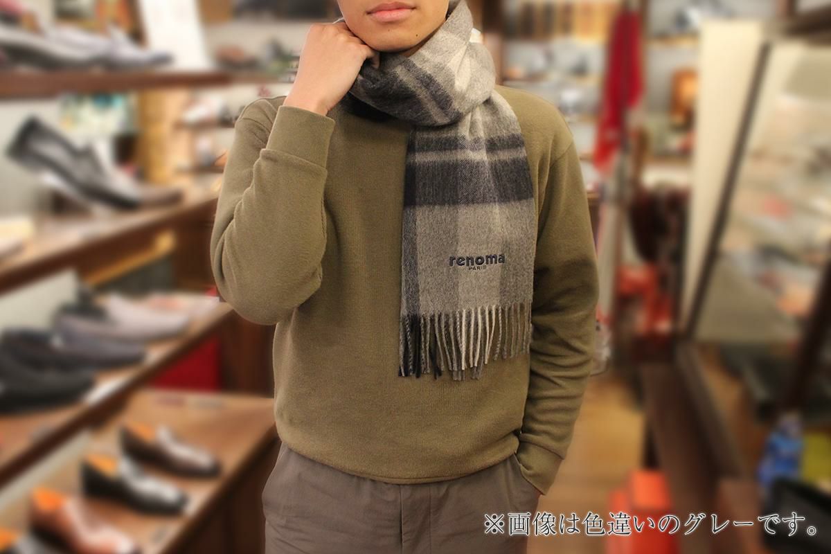 レノマ / renoma マフラー カシミヤ 5