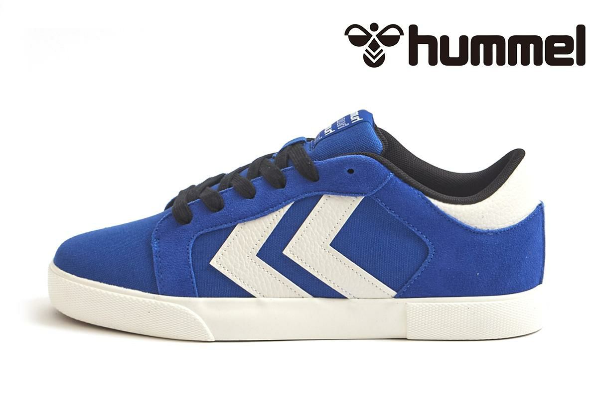 ヒュンメル メンズ スニーカー ディケイドLX-E ブルー