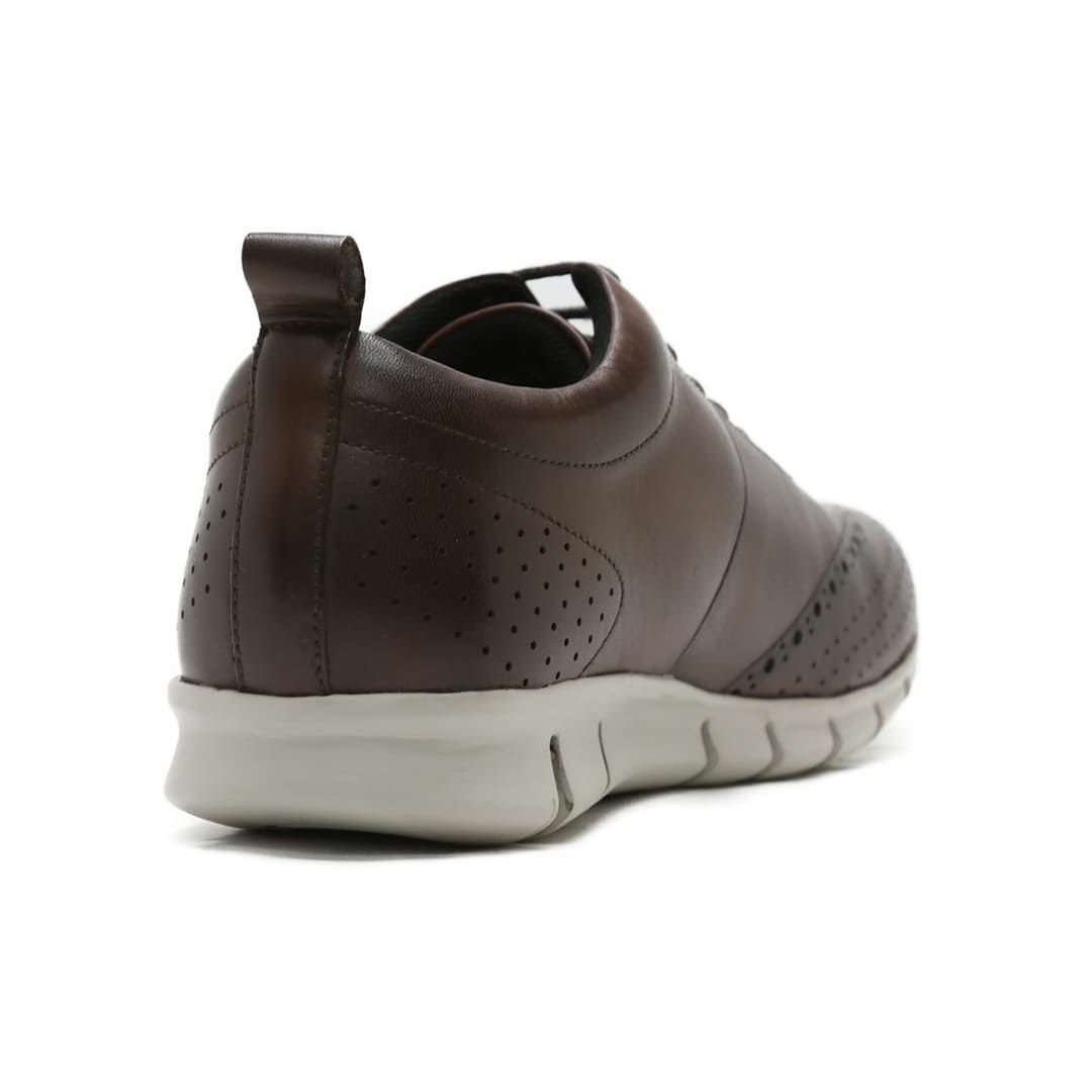 ハッシュパピー メンズ レザースニーカー m-7102t