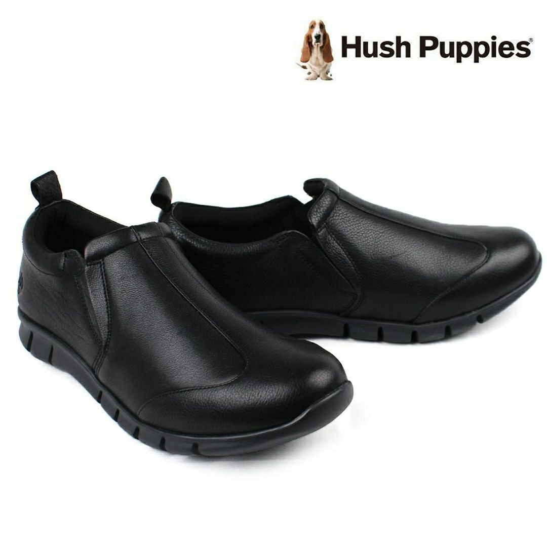 ハッシュパピー メンズ スリッポン m-7109tbkbk ブラックブラック 2