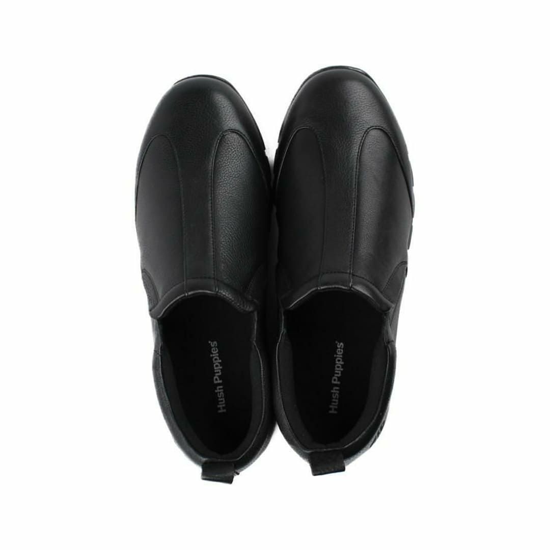 ハッシュパピー メンズ スリッポン m-7109tbkbk ブラックブラック 9