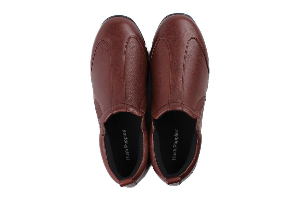 ハッシュパピー メンズ スリッポン m-7109tbkbk ブラックブラック 9