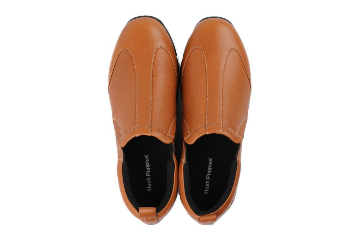 ハッシュパピー メンズ スリッポン m-7109tbkbk ブラックブラック 9