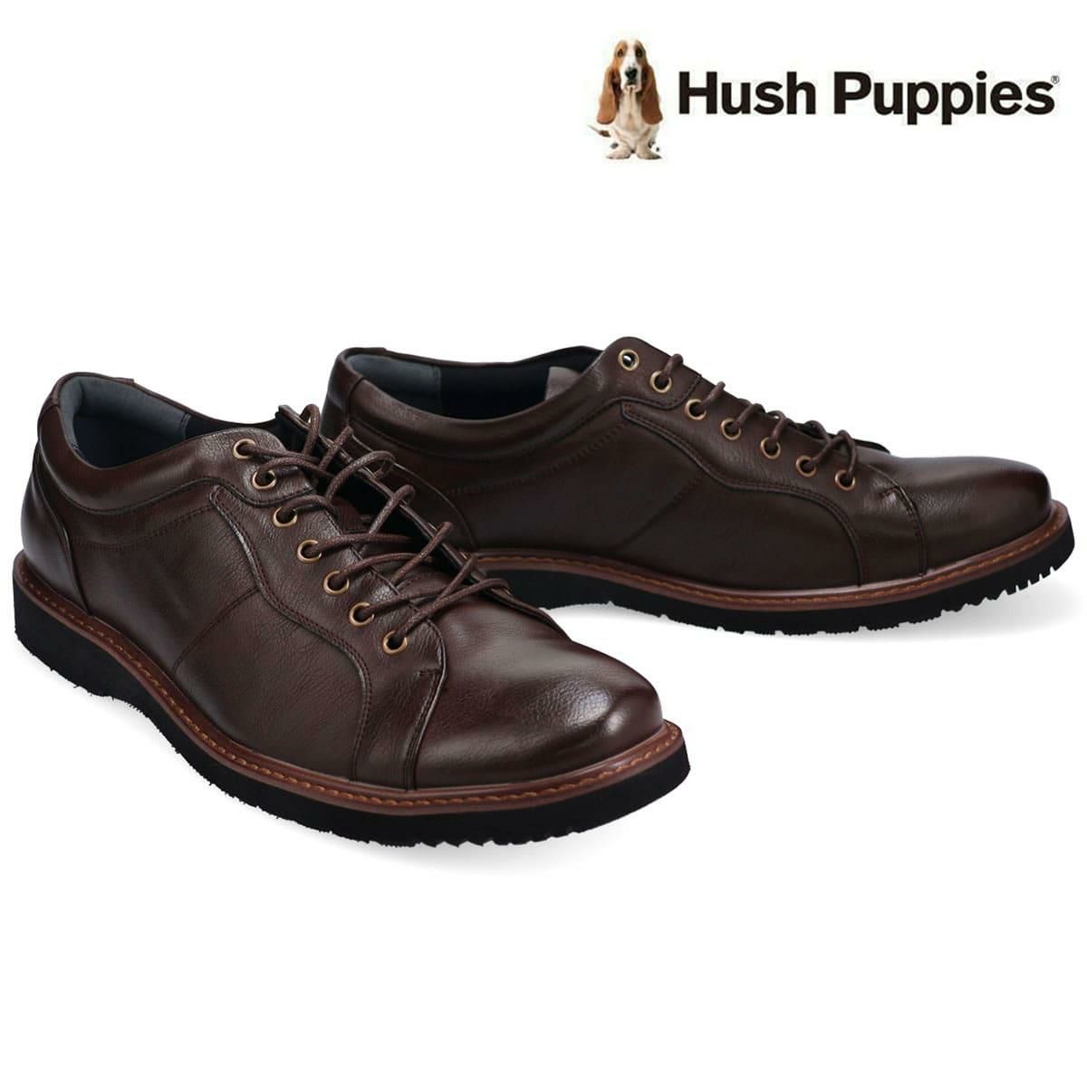 ハッシュパピー メンズ 外羽根プレーン m-7120tibk ブラック 5