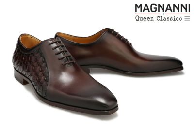 マグナーニ / MAGNANNI 斜め切り替えストレートチップ スペイン製 23869-a の通販｜クインクラシコ公式オンラインストア