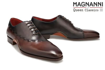 クインクラシコオリジナルモデル】 マグナーニ / MAGNANNI コンビネーション プレーントゥ スペイン製 25694  の通販｜クインクラシコ公式オンラインストア