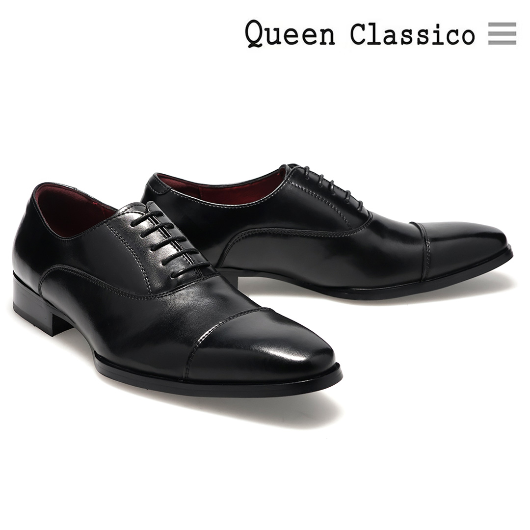 クインクラシコ / QueenClassico メンズ ドレスシューズ 5009-1 内羽根 