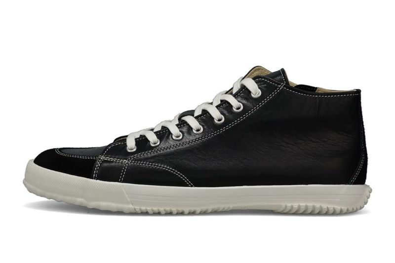 スピングル メンズ スニーカー Spingle ジッパーミドルスニーカー 国産(日本製) 