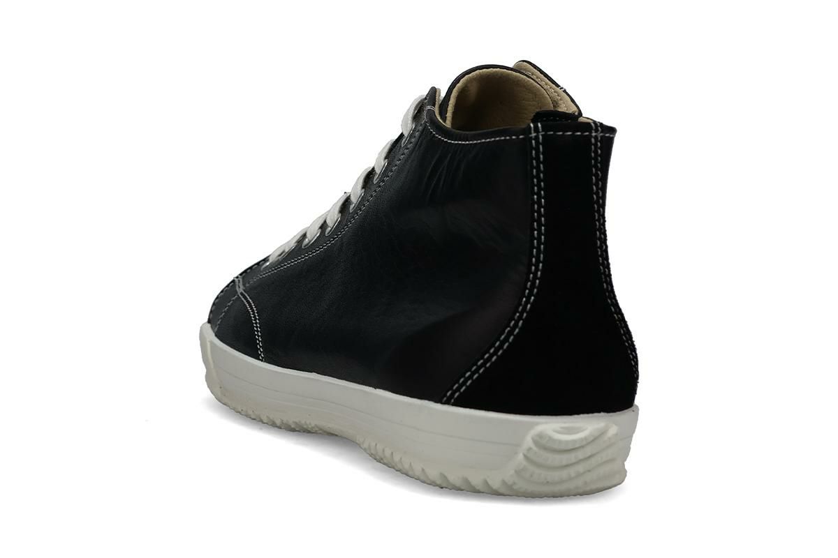 スピングル メンズ スニーカー Spingle ジッパーミドルスニーカー 国産(日本製) 