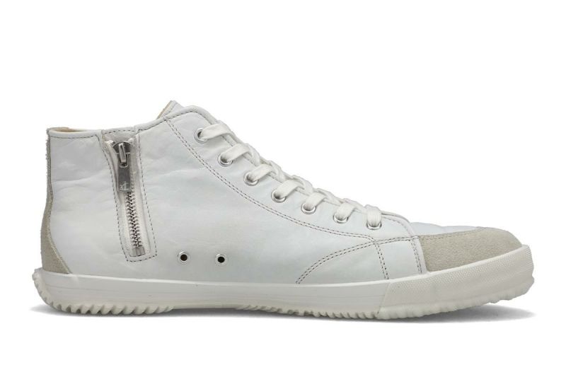 スピングル メンズ スニーカー Spingle ジッパーミドルスニーカー 国産(日本製) 