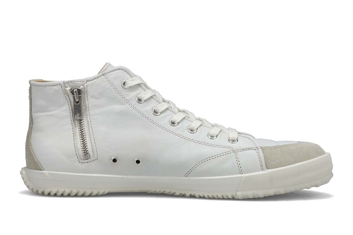 スピングル メンズ スニーカー Spingle ジッパーミドルスニーカー 国産(日本製) 