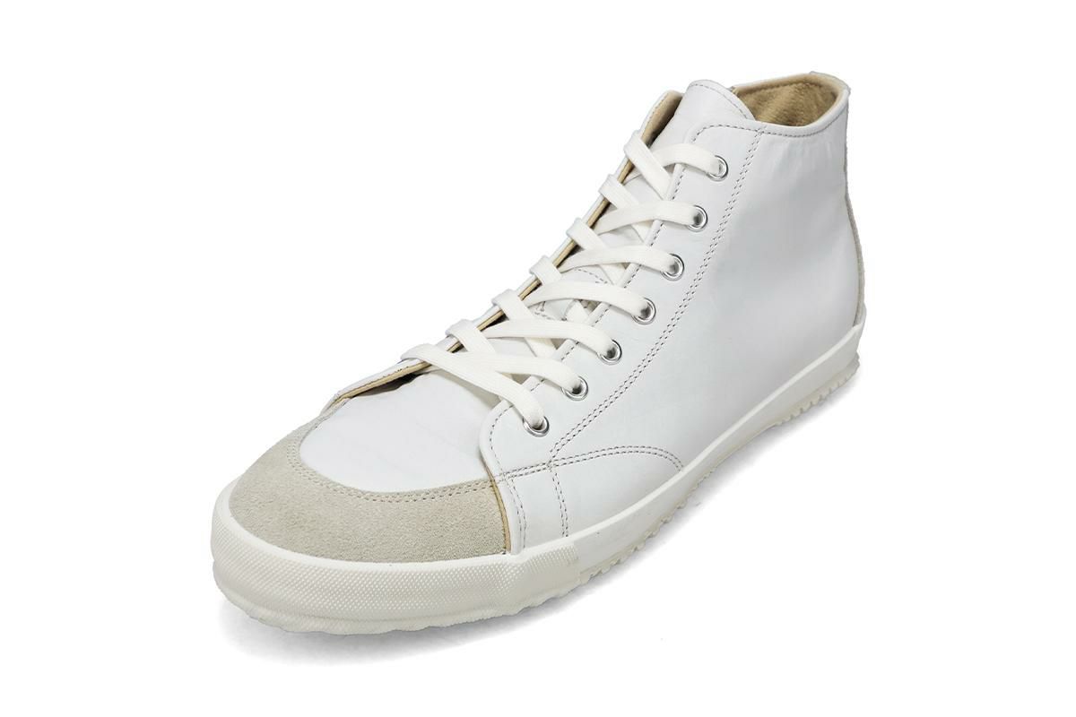 スピングル メンズ スニーカー Spingle ジッパーミドルスニーカー 国産(日本製) 