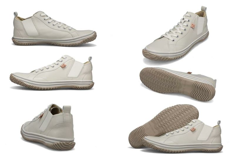 スピングル メンズ スニーカー Spingle サイドゴアミッドカット 国産(日本製) 