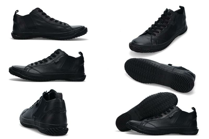 スピングル メンズ スニーカー Spingle サイドゴアミッドカット 国産(日本製) 