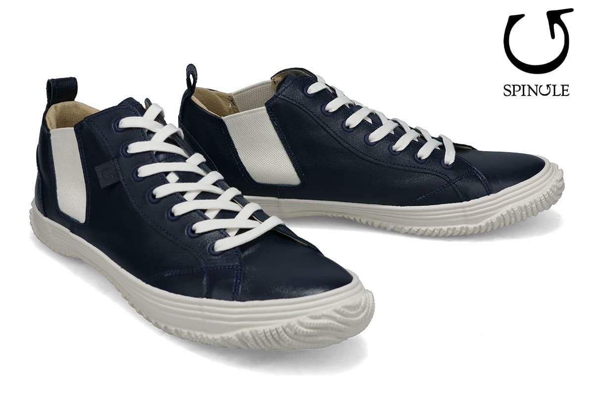 スピングル メンズ スニーカー Spingle サイドゴアミッドカット 国産(日本製) 