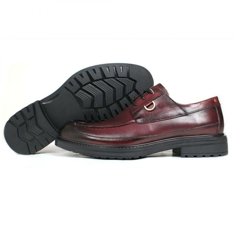 エリニュスクラウン メンズ カジュアルシューズ 外羽根Uモカ ERINYS CROWN er-0349