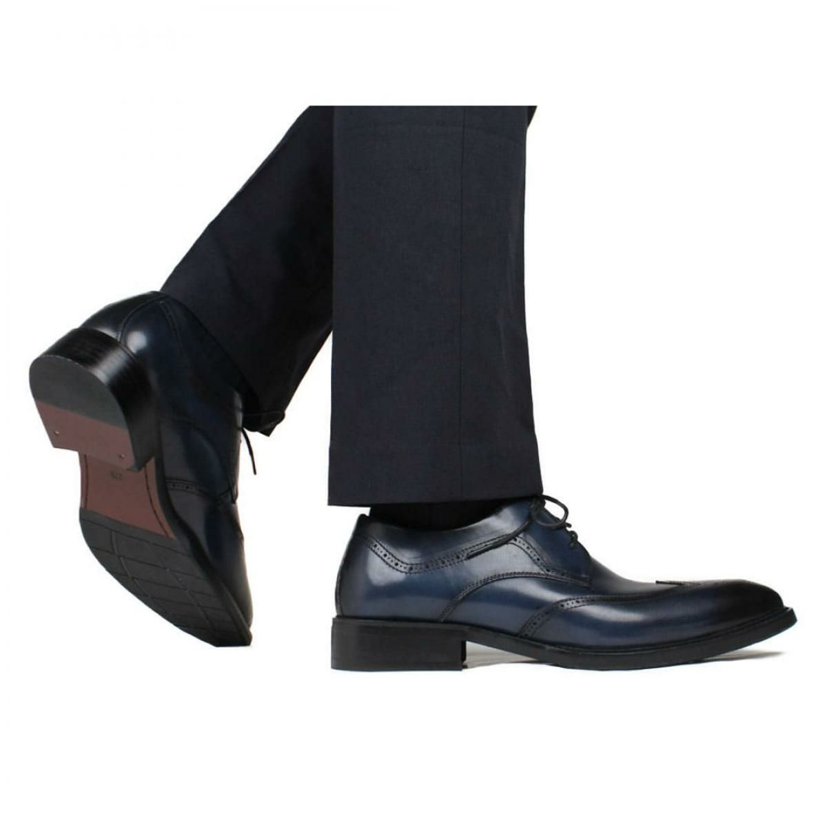 エリニュスクラウン メンズ カジュアルシューズ 外羽根ウイングチップ ERINYS CROWN er-0347