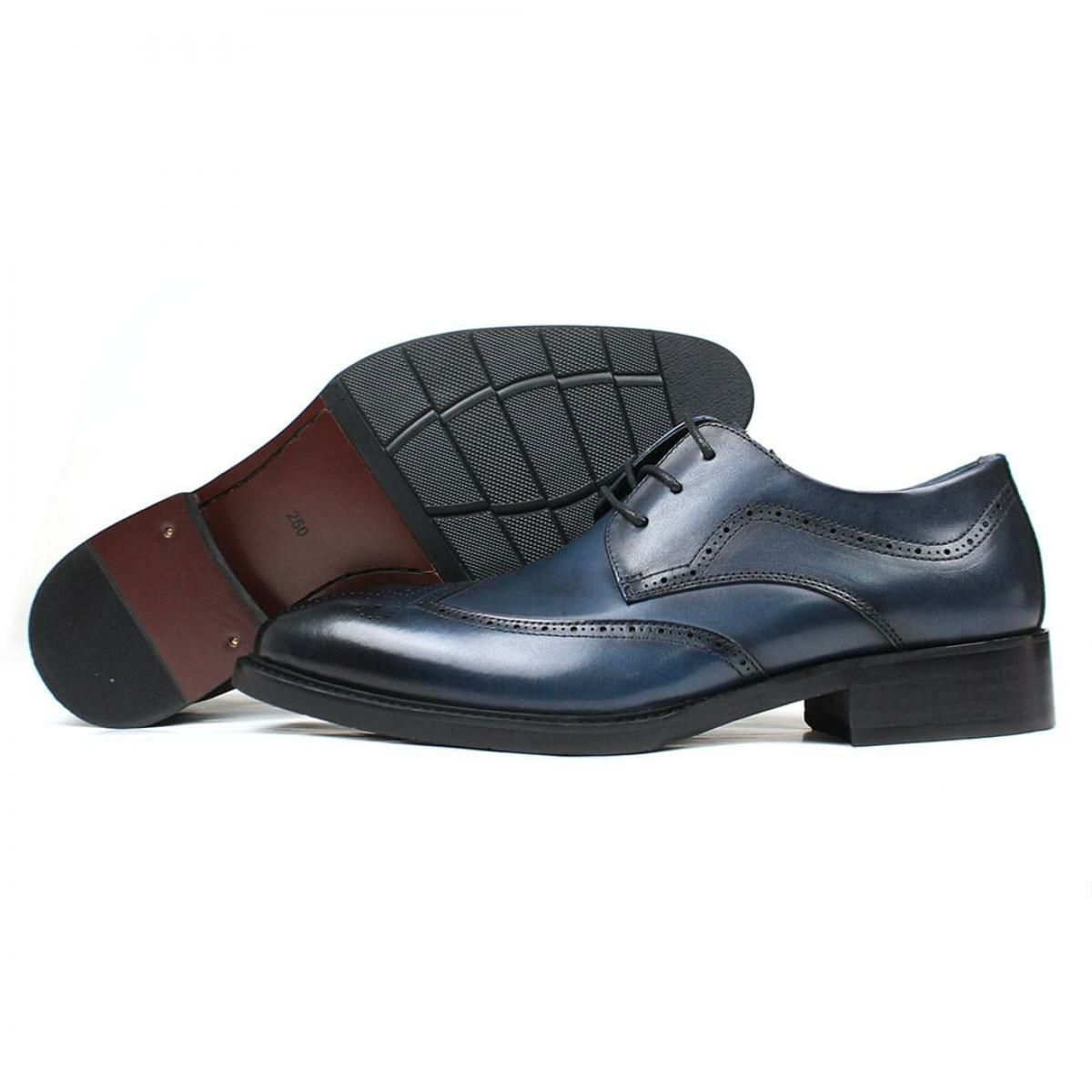 エリニュスクラウン メンズ カジュアルシューズ 外羽根ウイングチップ ERINYS CROWN er-0347