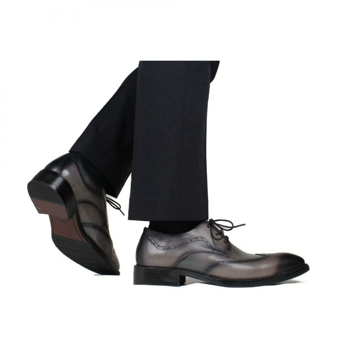 エリニュスクラウン メンズ カジュアルシューズ 外羽根ウイングチップ ERINYS CROWN er-0347