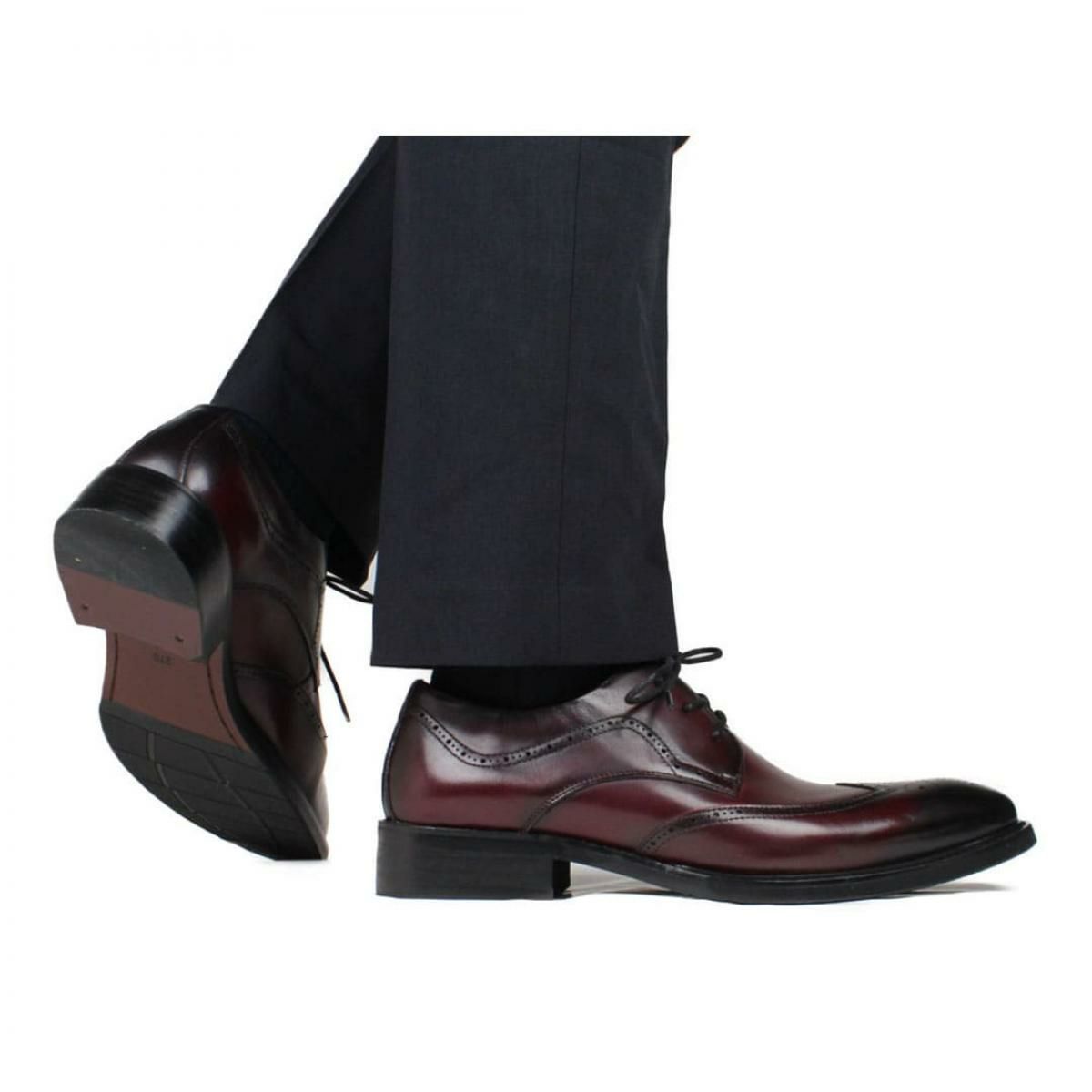 エリニュスクラウン メンズ カジュアルシューズ 外羽根ウイングチップ ERINYS CROWN er-0347