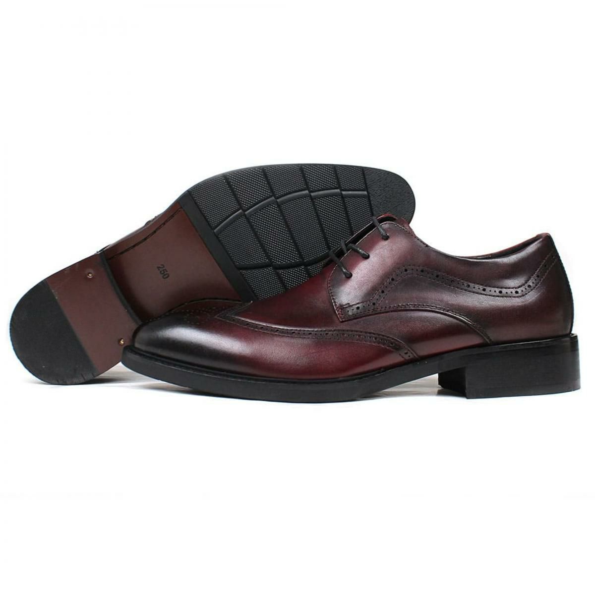 エリニュスクラウン メンズ カジュアルシューズ 外羽根ウイングチップ ERINYS CROWN er-0347