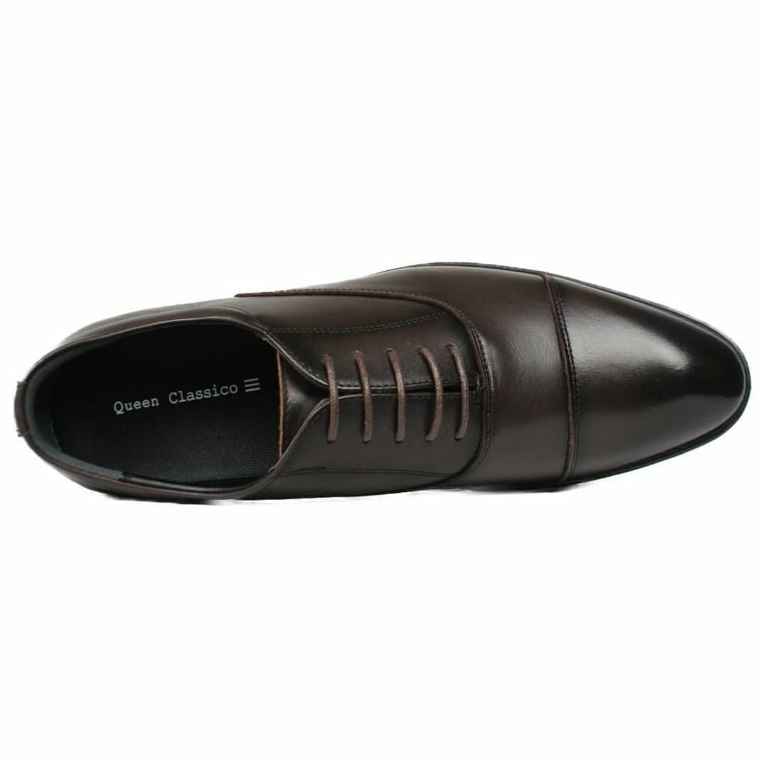 クインクラシコ / QueenClassico メンズ ドレスシューズ ブラウン6